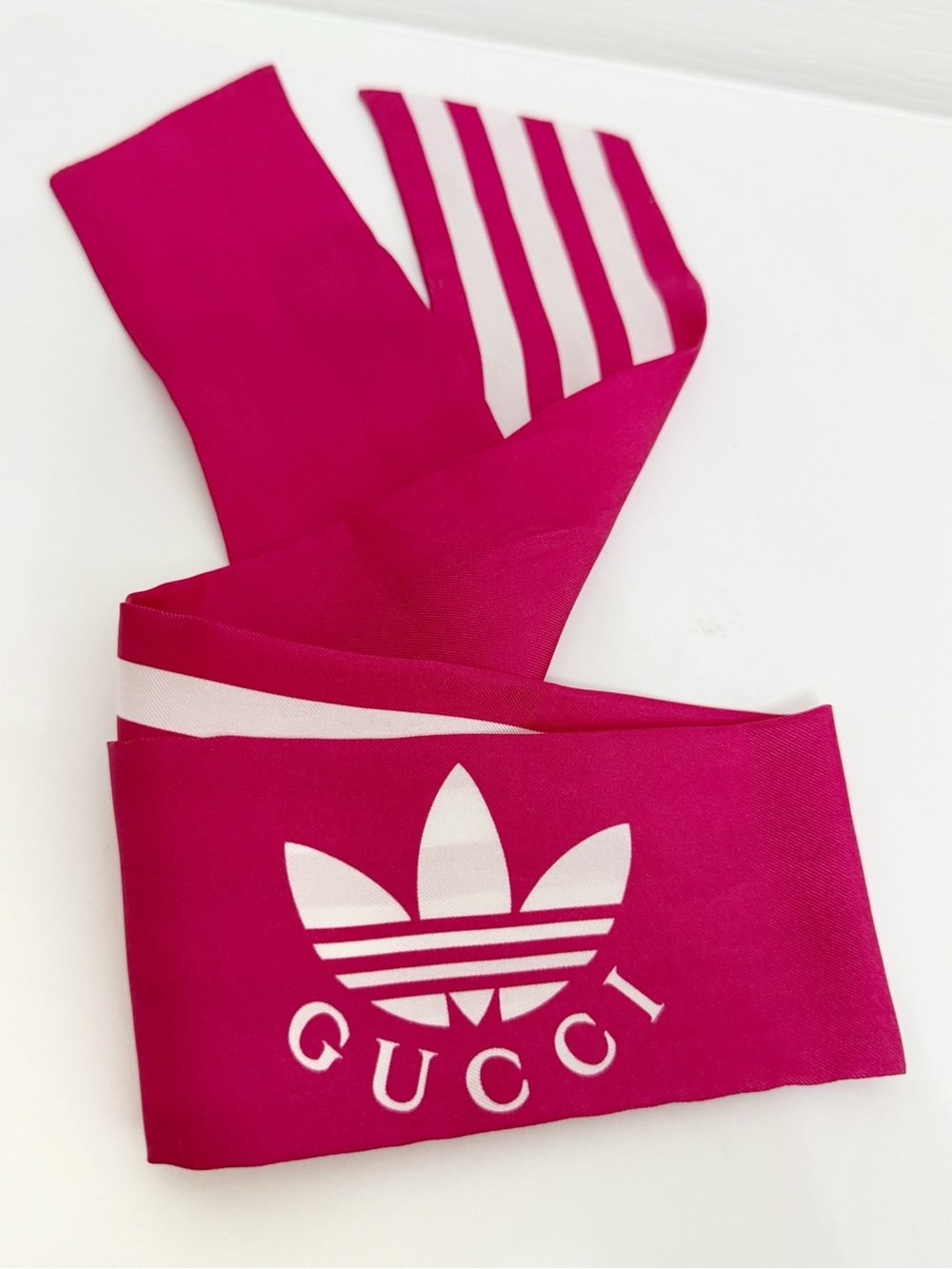 Gucci x Adidas Silk Scarf - Limited Edition